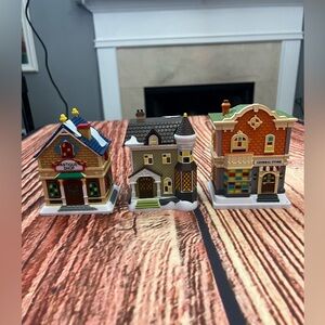 Charming Miniature Village Set